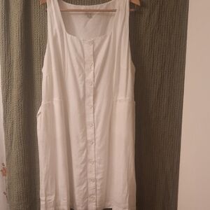 a new day White Button-Down Dress